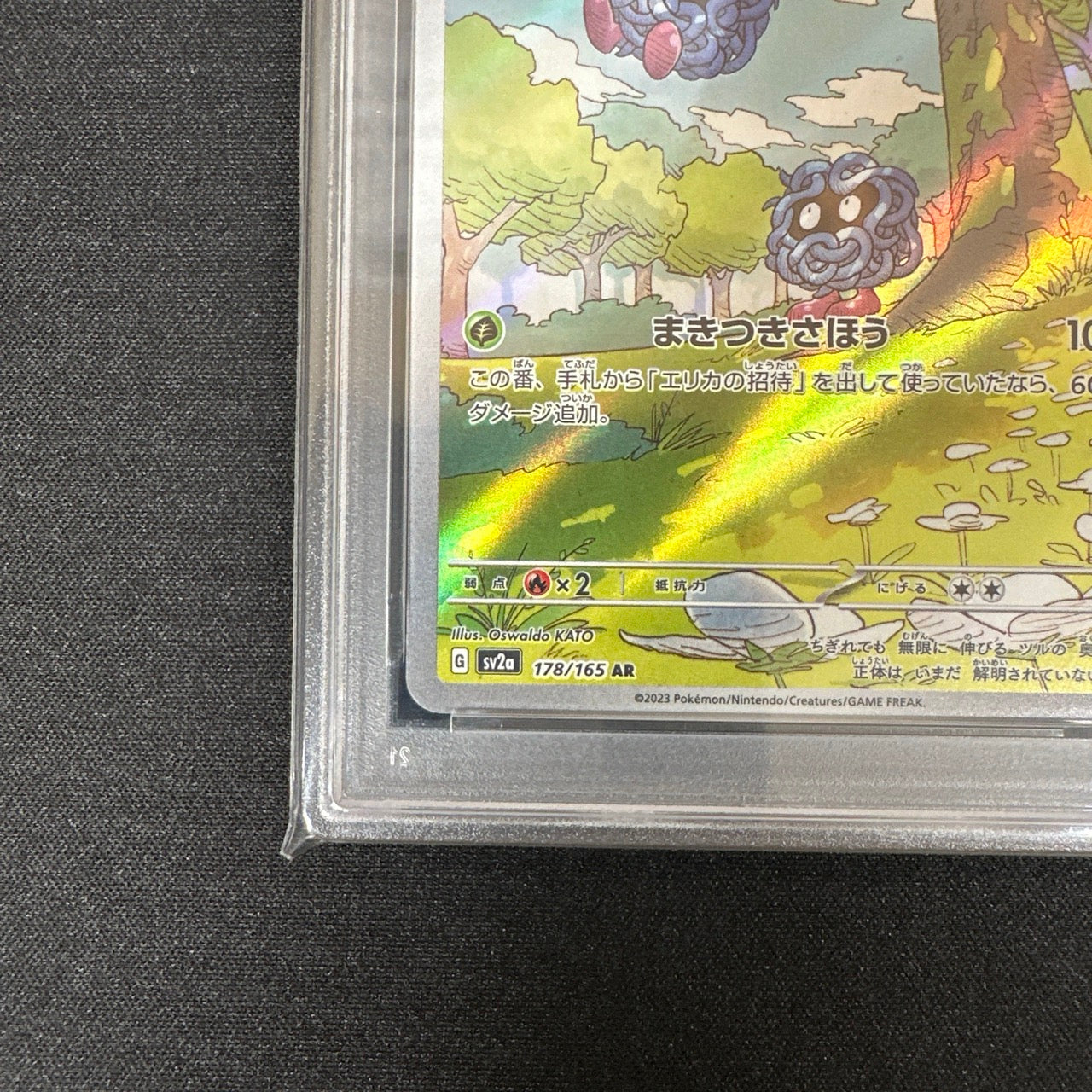 《PSA10》モンジャラ（sv2a 178/165 AR） 状態A